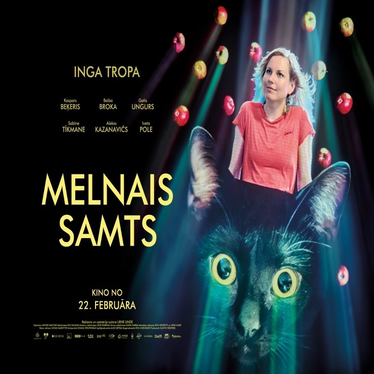 Izrādes "Komēdija, drāma MELNAIS SAMTS" attels