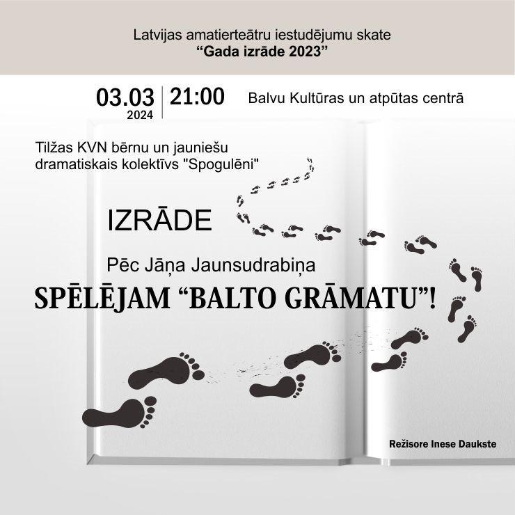 Galerijas bilde 1: Latvijas amatierteātru iestudējumu skate “Gada izrāde 2023”