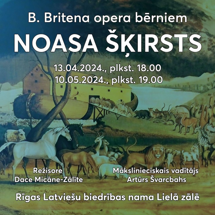 Izrādes "NOASA ŠĶIRSTS | B. Britena opera bērniem" attels