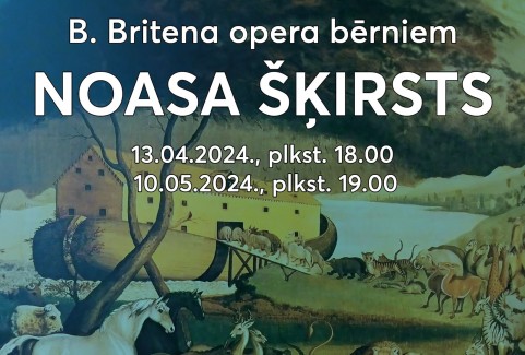 Izrādes "NOASA ŠĶIRSTS | B. Britena opera bērniem" attels