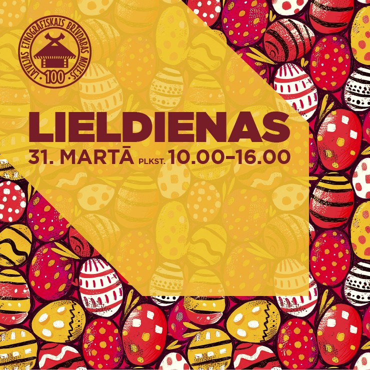 Izrādes "Lielā Lieldienu svinēšana Latvijas Etnogrāfiskā brīvdabas muzejā" attels