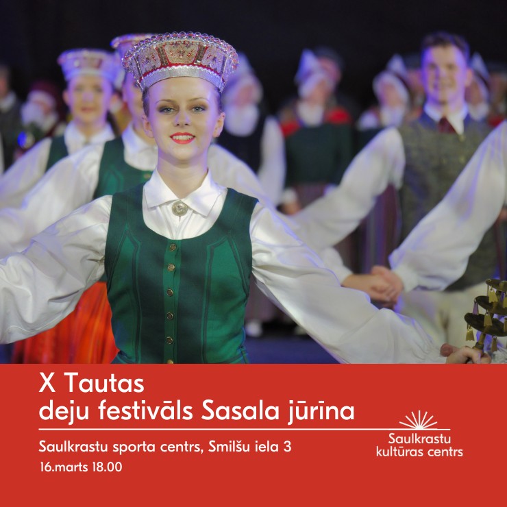 Izrādes "Tautas deju festivāls / Sasala jūrīna" attels