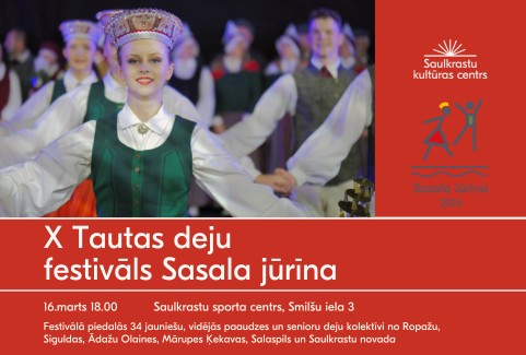 Izrādes "Tautas deju festivāls / Sasala jūrīna" attels