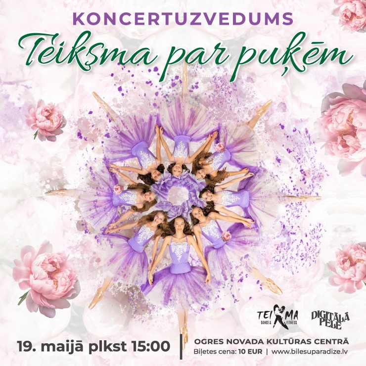 Izrādes "Teiksma par puķēm | Koncertuzvedums" attels