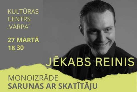 Izrādes "Jēkabs Reinis | Sarunas ar skatītāju" attels