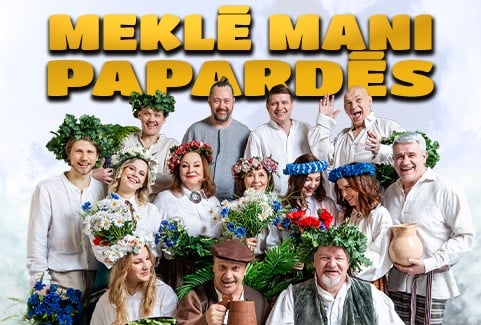 Изображение спектакля "Jāņu koncertuzvedums MEKLĒ MANI PAPARDĒS"