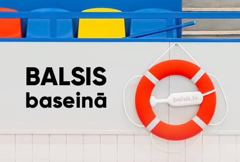 Izrādes "BALSIS baseinā" attels