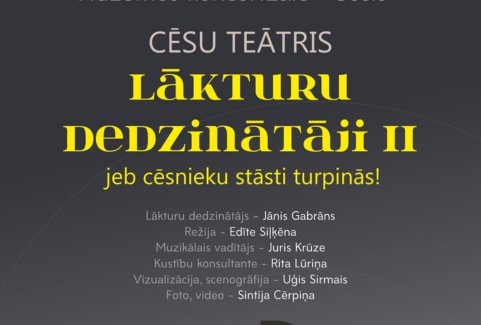 Izrādes "Cēsu Teātra izrāde LĀKTURU DEDZINĀTĀJI II" attels