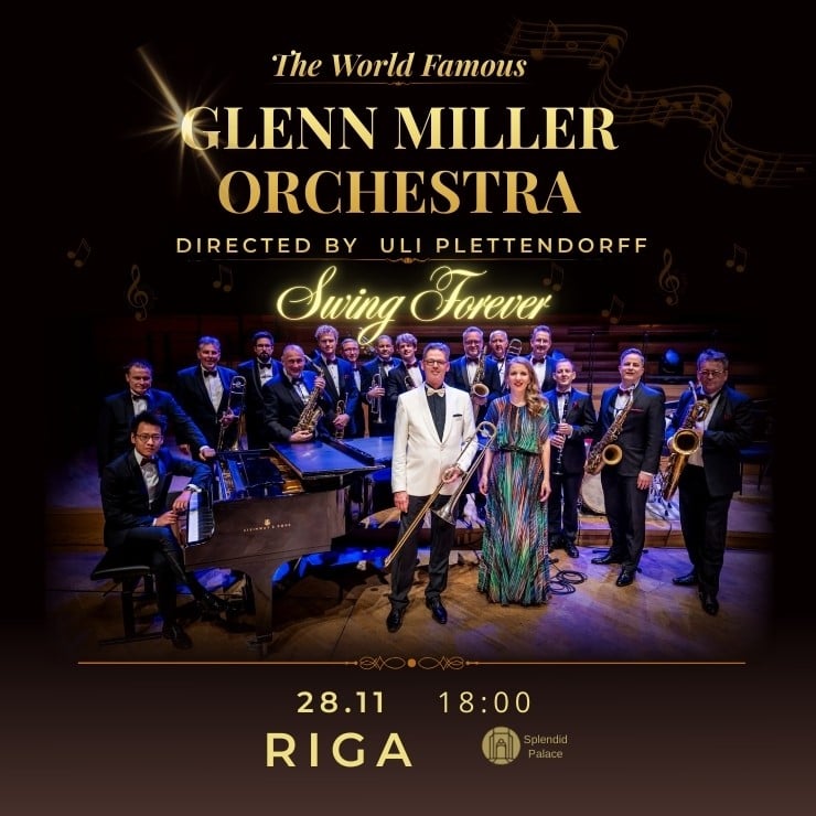 Izrādes "Glenn Miller Orchestra directed by Uli Plettendorff" attels