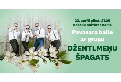 Izrādes "Pavasara balle ar grupu DŽENTLMEŅU ŠPAGATS" attels