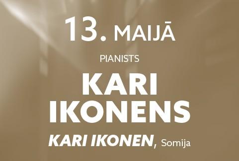 Izrādes "KONCERTS AR ODZIŅU | Pianists KARI IKONENS (KARI IKONEN, Somija)" attels