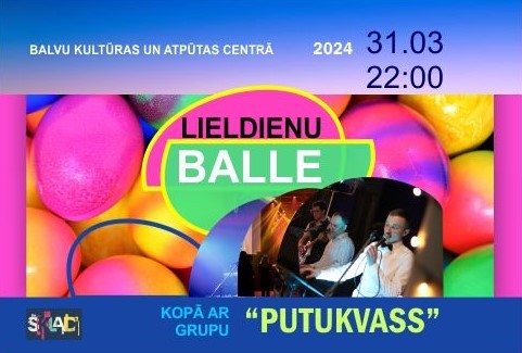 Izrādes "Lieldienu balle kopā ar grupu PUTUKVASS" attels