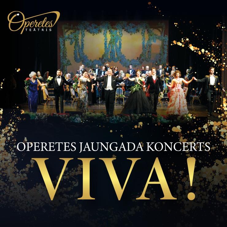 Izrādes "Operetes Jaungada koncerts VIVA!" attels