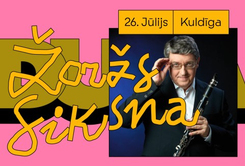 Izrādes "ŽORŽS SIKSNA koncertprogrammā MANA MUĻĶE SIRDS" attels