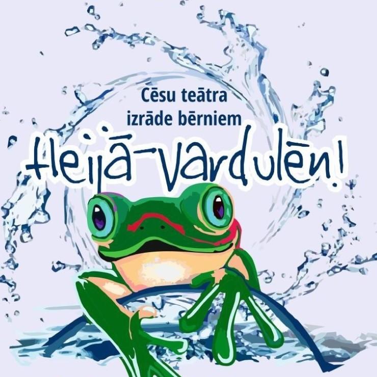 Izrādes "Cēsu teātra izrāde bērniem HEIJĀ, VARDULĒN!" attels