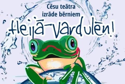 Izrādes "Cēsu teātra izrāde bērniem HEIJĀ, VARDULĒN!" attels