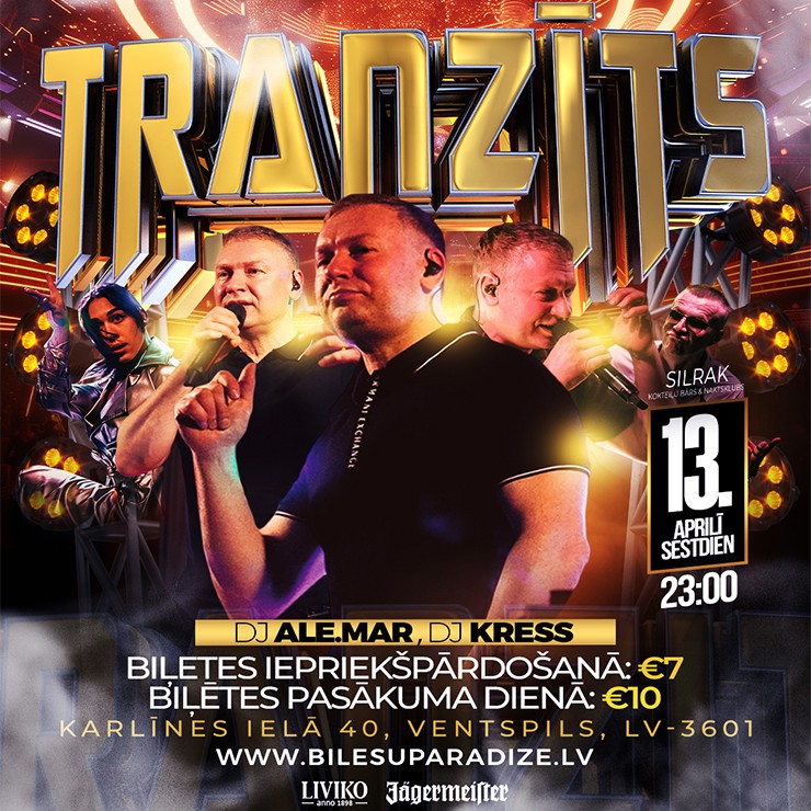 Izrādes "Tranzīts x Silrak - DJ KRESS & DJ ALE.MAR" attels