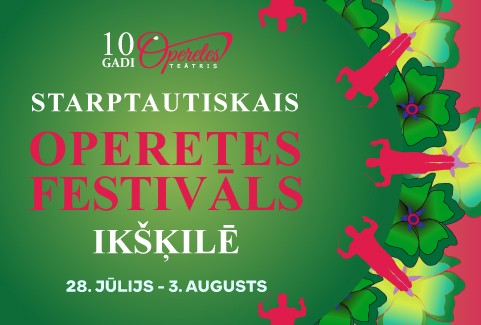 Image of the event "VI Starptautiskais Operetes festivāls Ikšķilē | Jubilejas GALĀ Svinēt opereti | koncerts un valšu vakars"