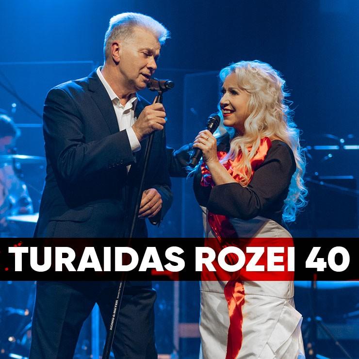 Izrādes "GRUPAS Turaidas Roze 40 GADU JUBILEJAS KONCERTS" attels