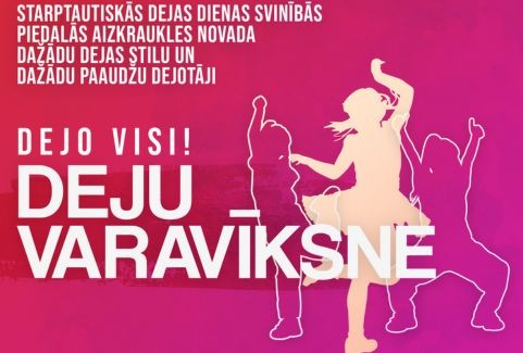 Izrādes "Dejas dienas koncerts DEJU VARAVĪKSNE" attels