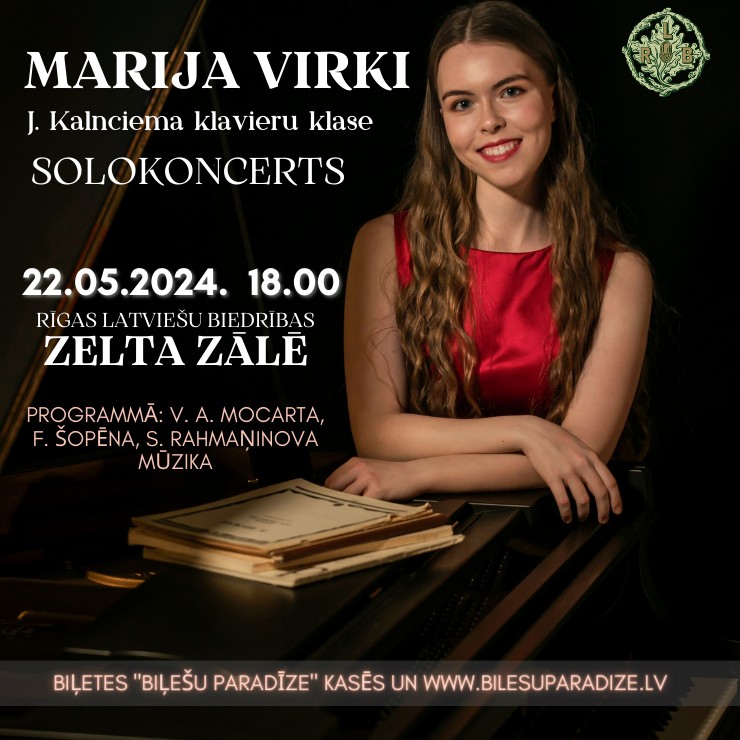 Izrādes "MARIJA VIRKI | solokoncerts" attels