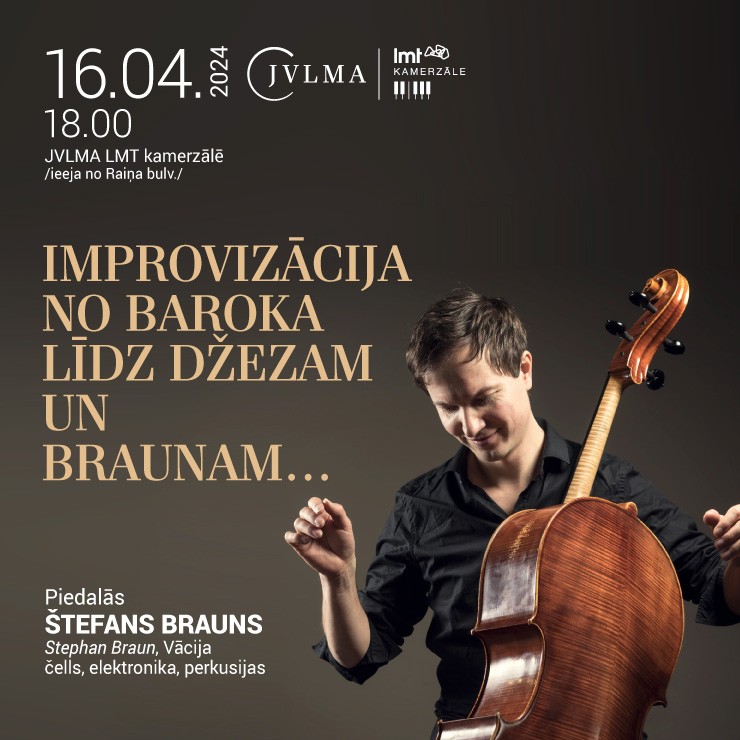 Izrādes "Improvizācija no baroka līdz džezam un Braunam…" attels