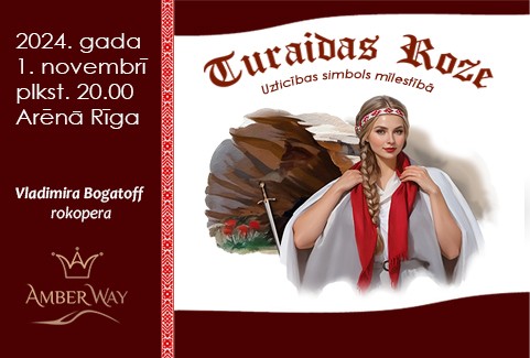 Izrādes "rokopera Turaidas Roze" attels