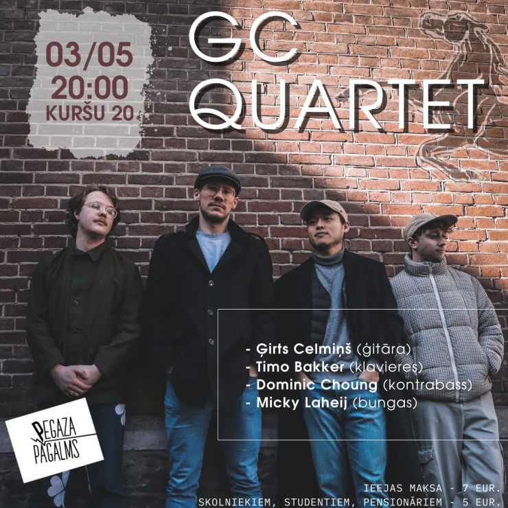 Izrādes "GC QUARTET - Ģirta Celmiņa kvarteta koncerts" attels