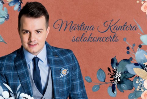 Izrādes "Mārtiņa Kantera solokoncerts UZZIEDI LAPMEŽCIEMĀ" attels