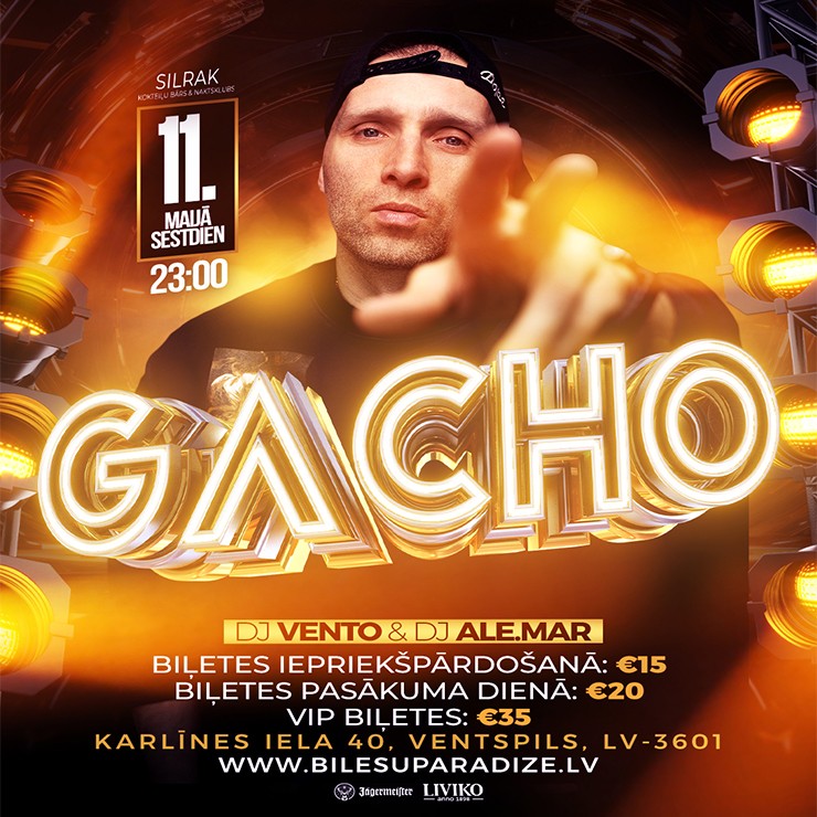 Izrādes "GACHO X Silrak - DJ VENTO & DJ ALE.MAR" attels