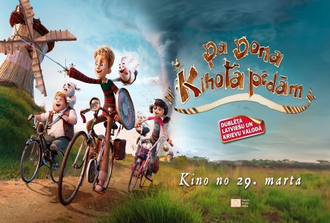 Izrādes "Kinoseanss / PA DONA KIHOTA PĒDĀM" attels