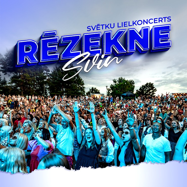 Изображение спектакля "Rēzekne svin! / Svētku lielkoncerts un disko nakts"