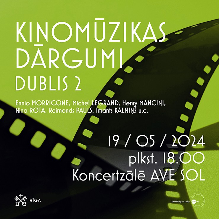Izrādes "KINOMŪZIKAS DĀRGUMI. DUBLIS 2" attels