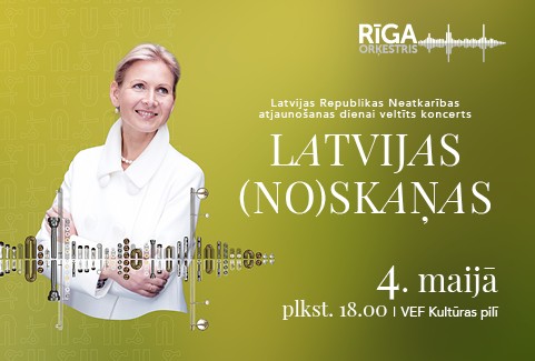Izrādes "LATVIJAS (NO)SKAŅAS. Orķestris Rīga" attels