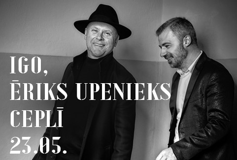 Izrādes "Cepļa koncerti | IGO UN ĒRIKS UPENIEKS" attels