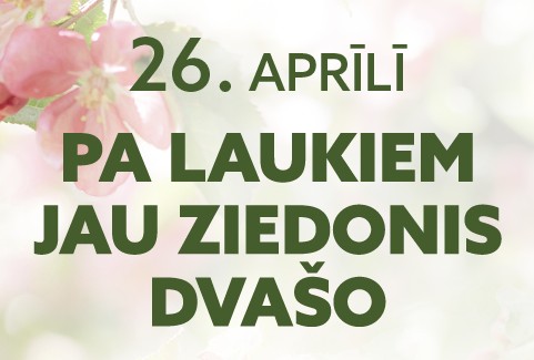 Izrādes "Kormūzikas koncerts "PA LAUKIEM JAU ZIEDONIS DVAŠO"" attels