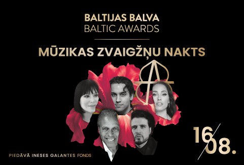 Izrādes "BALTIJAS BALVA / MŪZIKAS ZVAIGŽŅU NAKTS / APBALVOŠANA" attels
