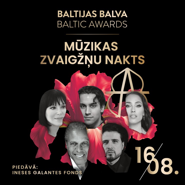 Izrādes "BALTIJAS BALVA / MŪZIKAS ZVAIGŽŅU NAKTS / APBALVOŠANA" attels