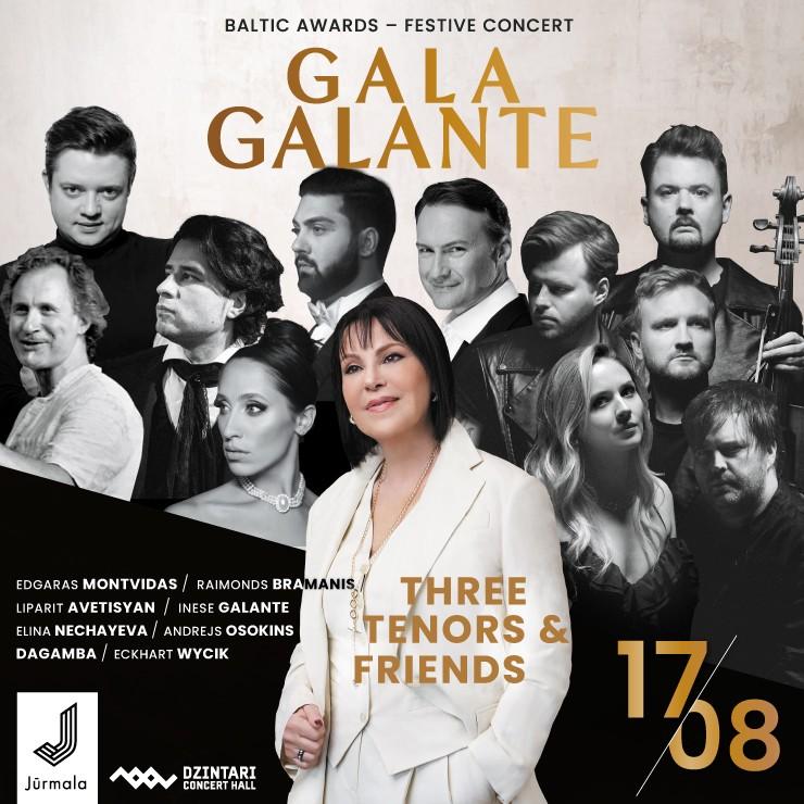 Image of the event "GALA GALANTE / THE THREE TENORS AND FRIENDS / BALTIC AWARDS"