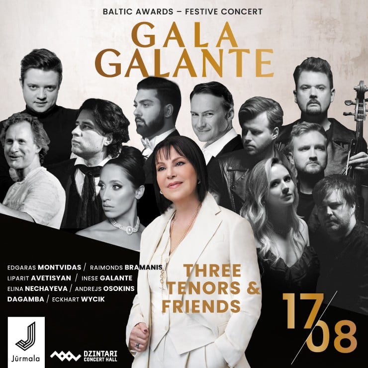 Image of the event "GALA GALANTE / THE THREE TENORS AND FRIENDS / BALTIC AWARDS"