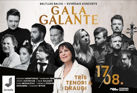 Изображение спектакля "GALA GALANTE / THE THREE TENORS AND FRIENDS / BALTIC AWARDS"