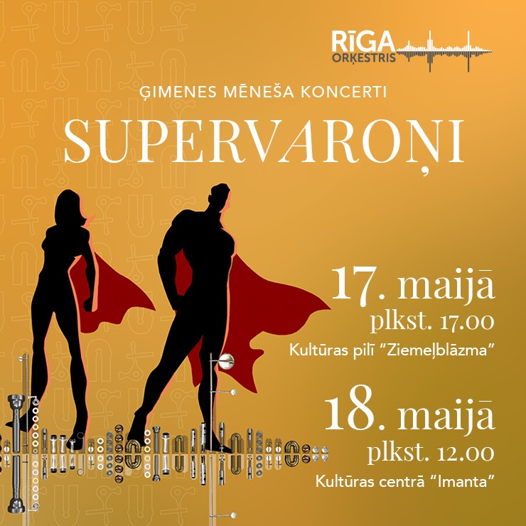 Image of the event "SUPERVAROŅI. Orķestris Rīga bērniem"