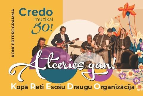 Izrādes "Koncerts "Atceries gan" Credo mūzikai 50!" attels