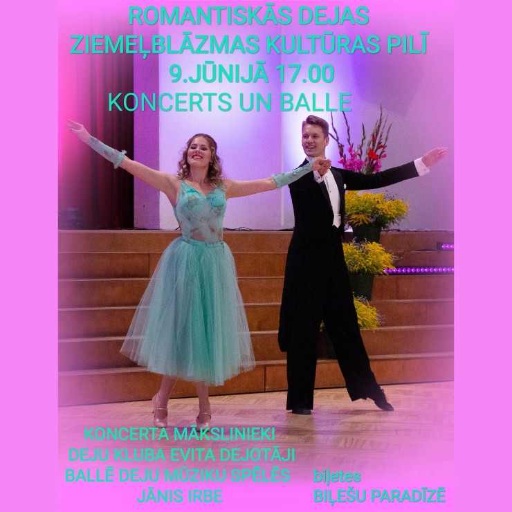 Izrādes "Romantiskās dejas Ziemeļblāzmas pilī. Koncerts un balle" attels