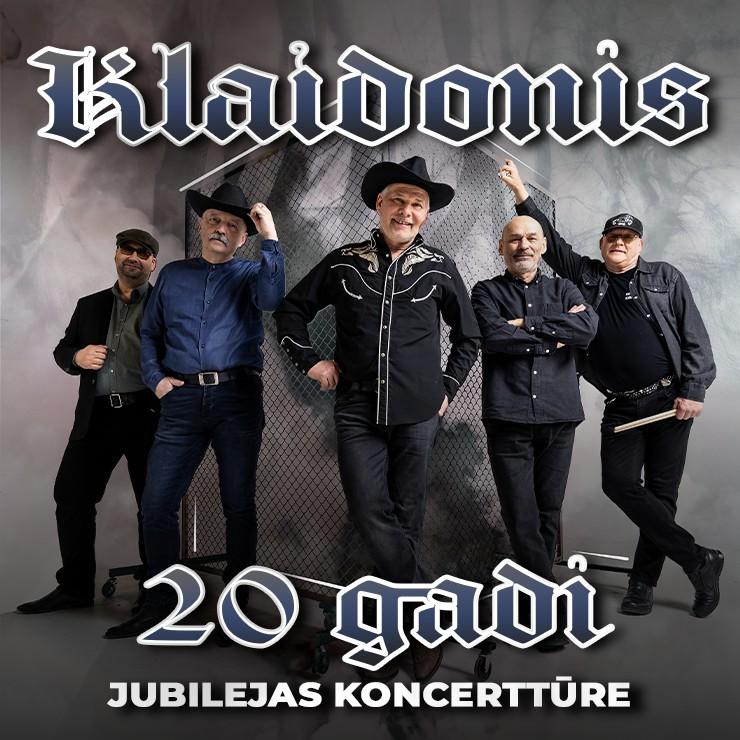Izrādes "Klaidonim 20 / jubilejas koncerts un jaunā albuma prezentācija" attels