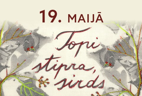 Izrādes "Koncertuzvedums Broņislavai Martuževai 100 -  "TOPI STIPRA, SIRDS"" attels