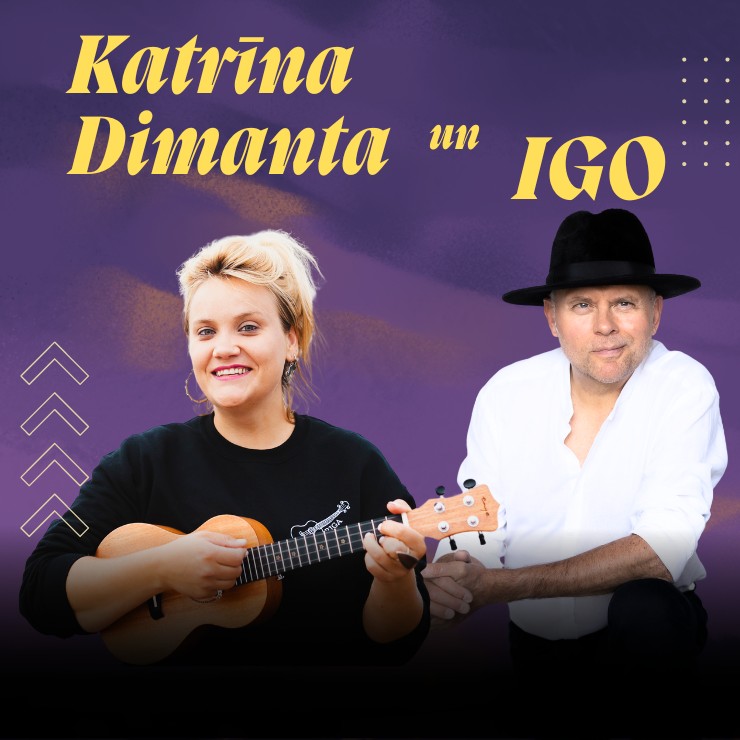 Izrādes "IGO un Katrīnas Dimantas koncerts" attels