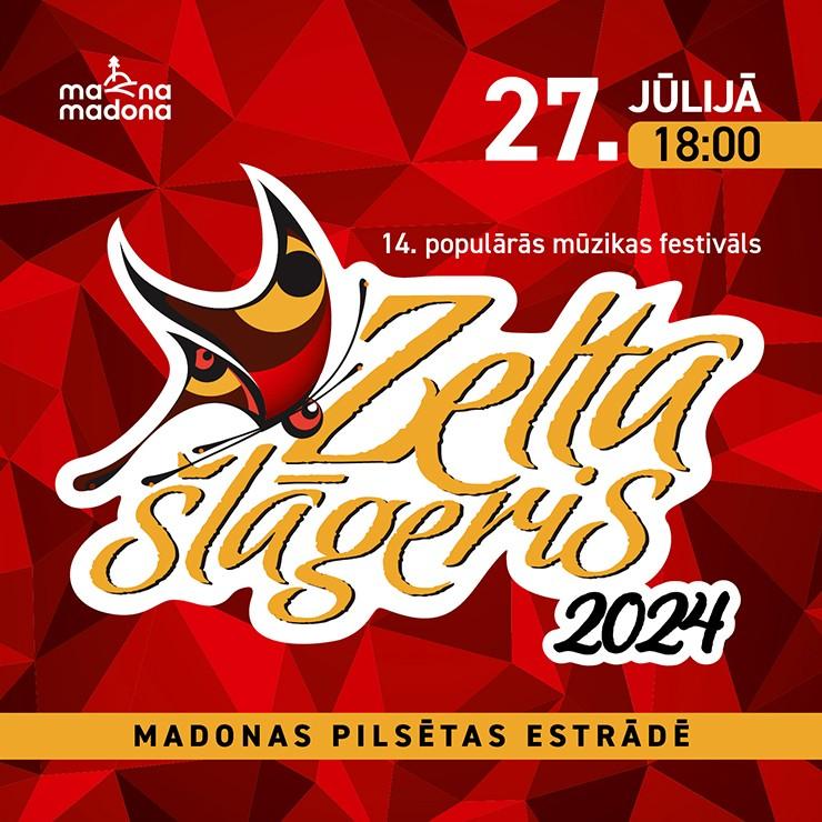 Izrādes "Zelta Šlāgeris 2024" attels