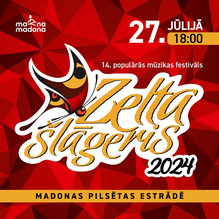 Izrādes "Zelta Šlāgeris 2024" attels