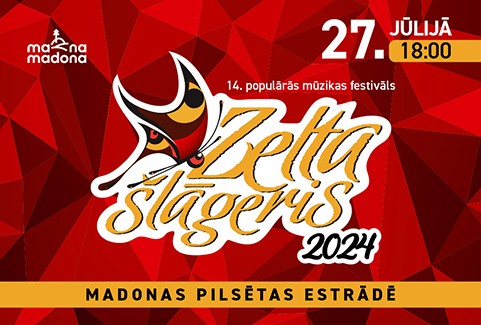 Izrādes "Zelta Šlāgeris 2024" attels